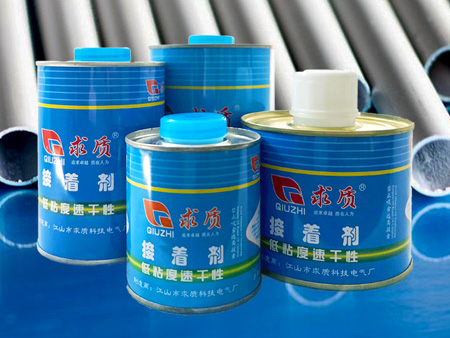 Quality seeking drainage adhesive